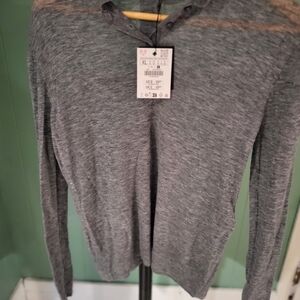 NWT Zara Buttoned Long Sleeve Lingerie Shirt